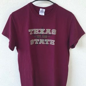 Texas State T-Shirt Crewneck